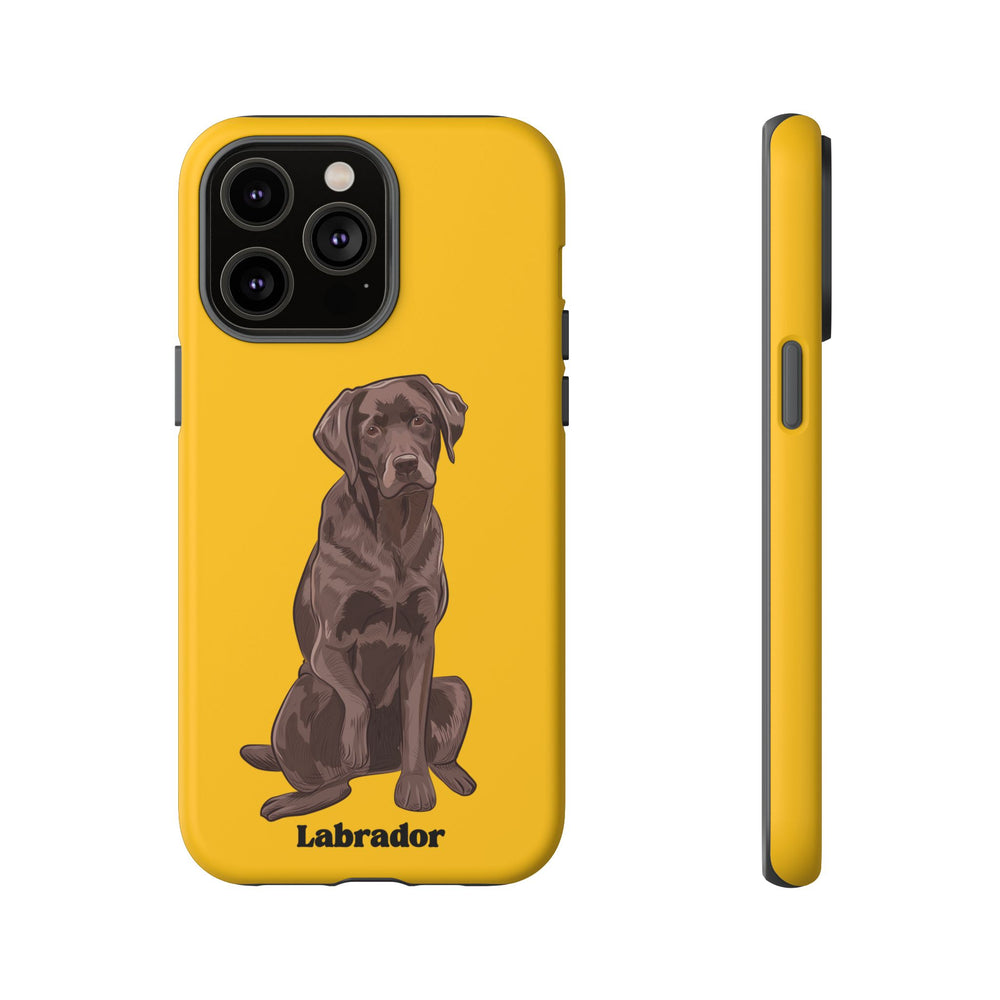 Chocolate Lab Protective Phone Case