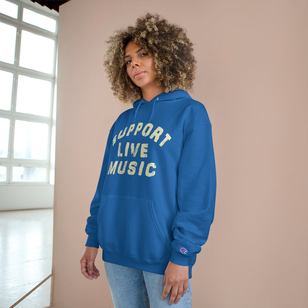 Support Live Music Champion Hoodie