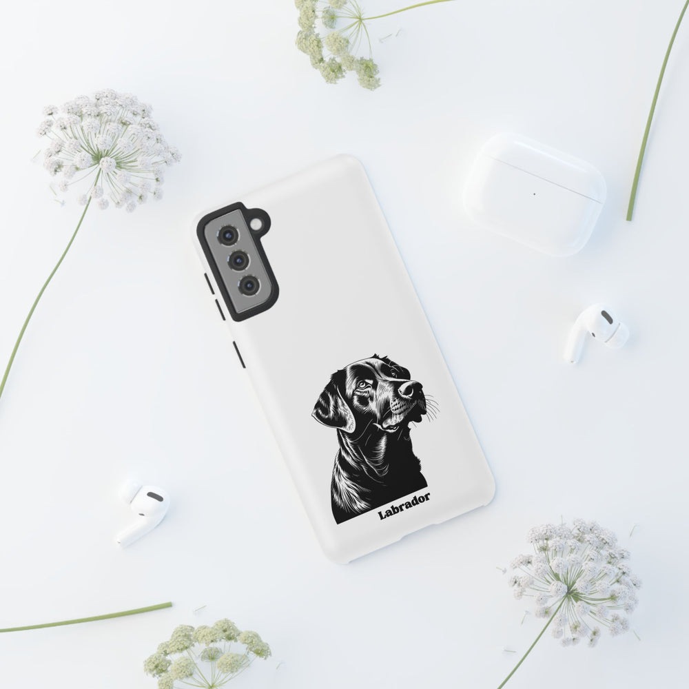 Black Lab Protective Phone Case