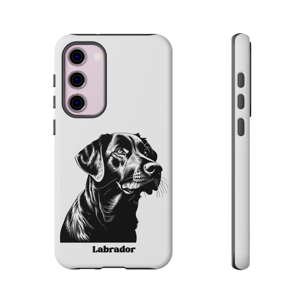 Black Lab Protective Phone Case