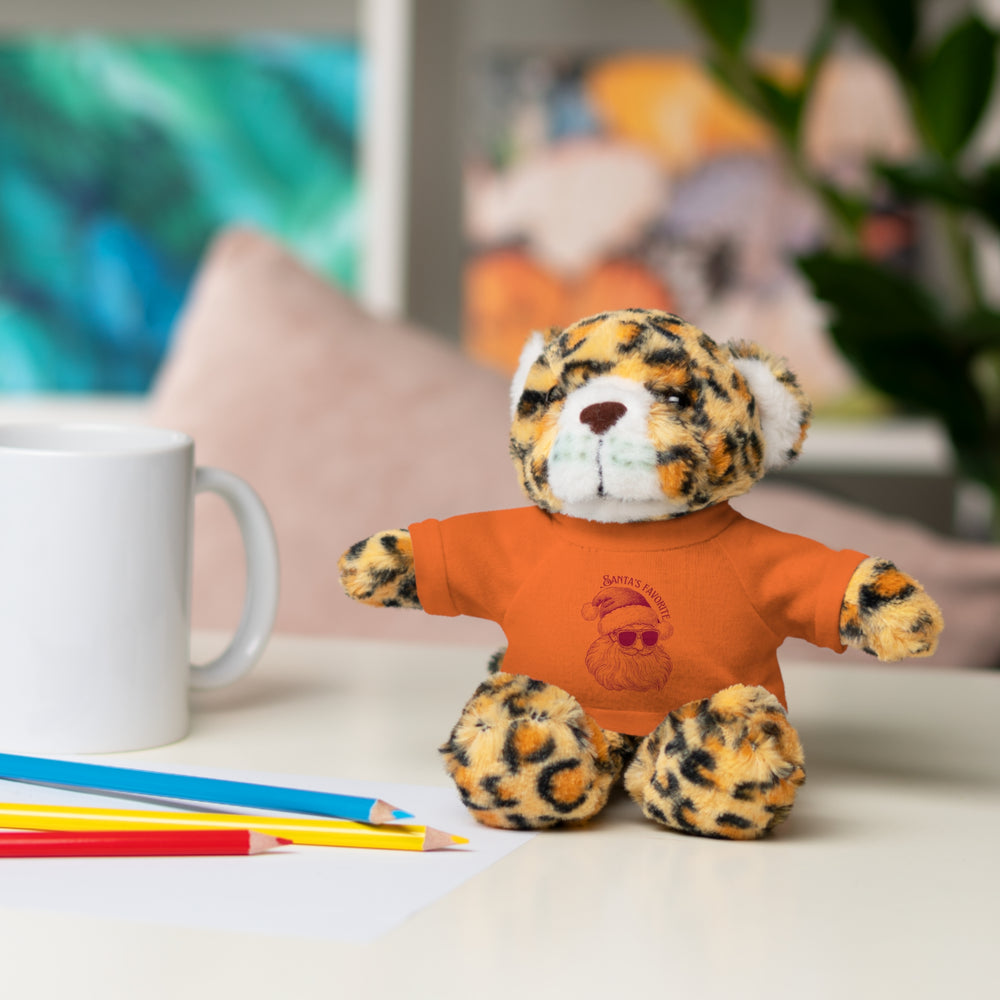 Santa's Favorite T-Shirt Stuffed Animal