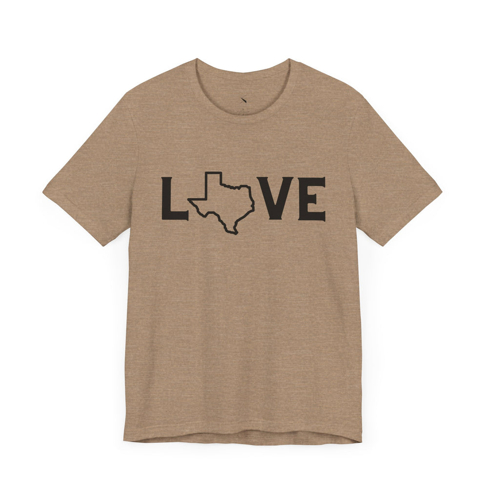 Texas Love Men's Tee – Lone Star State