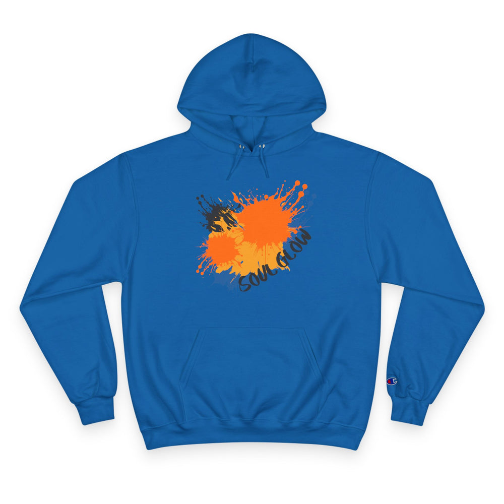 Soul Glow - Paint Blotch Men's Champion Hoodie