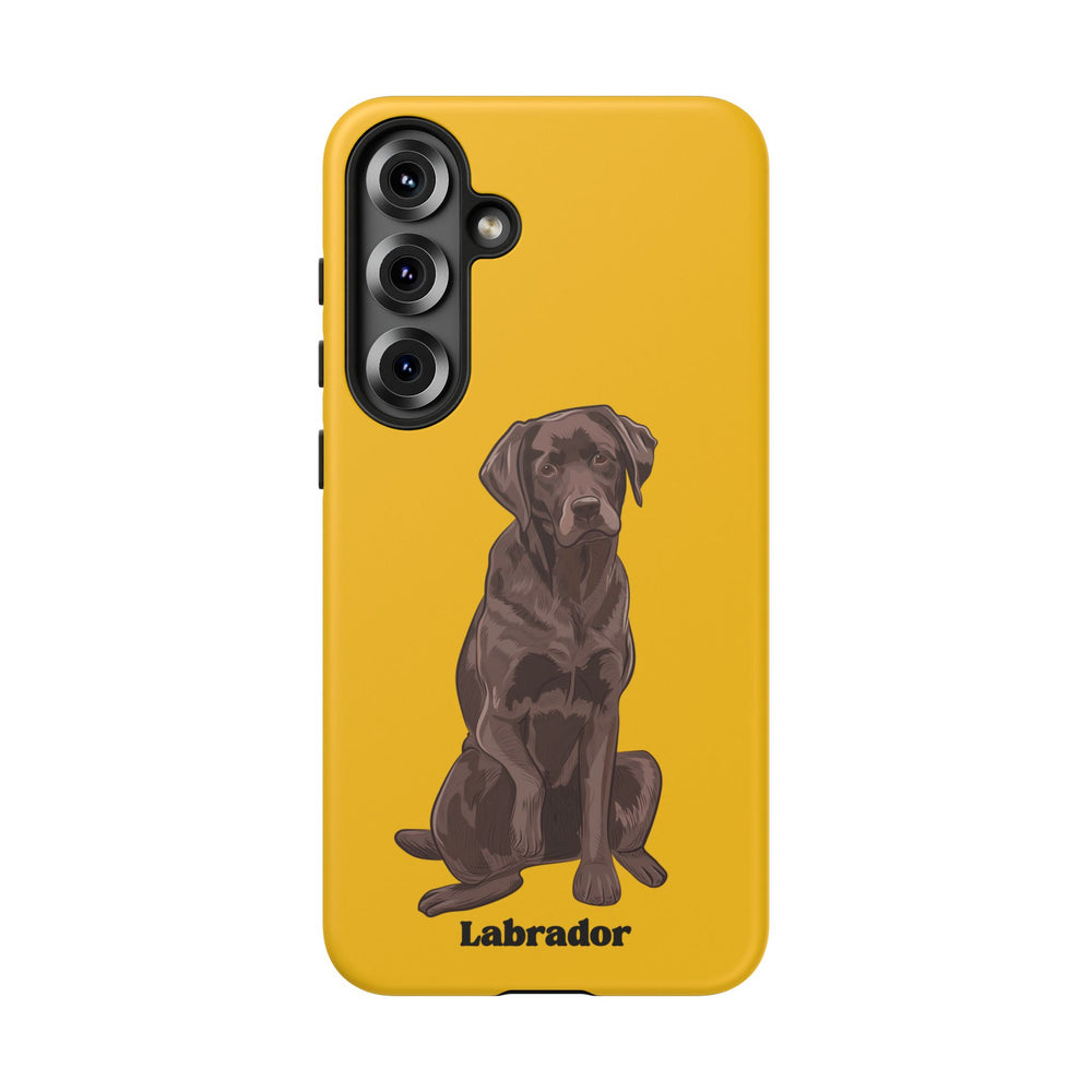 Chocolate Lab Protective Phone Case