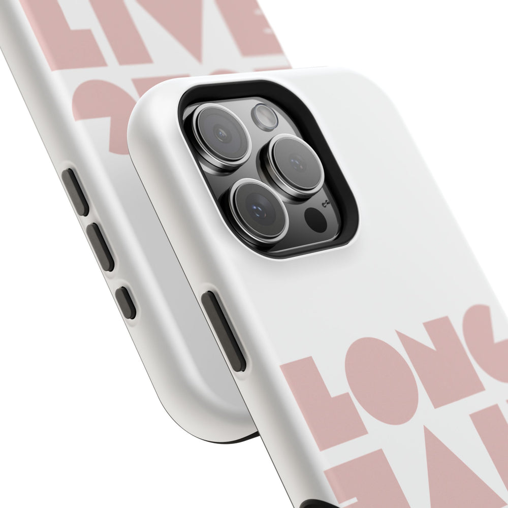 💖 Long Live Love – Magnetic Tough iPhone Case 💖