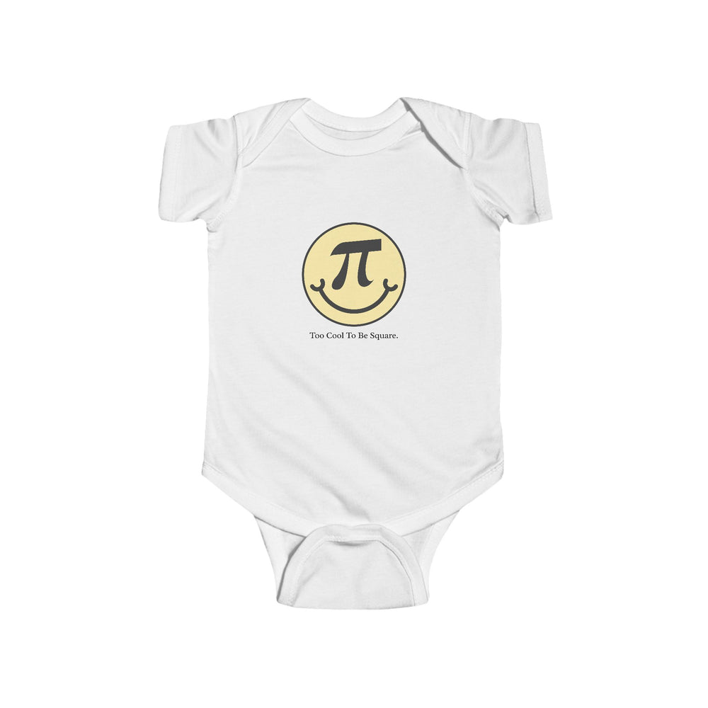 Too Cool to Be Square – Pi Day Infant Bodysuit