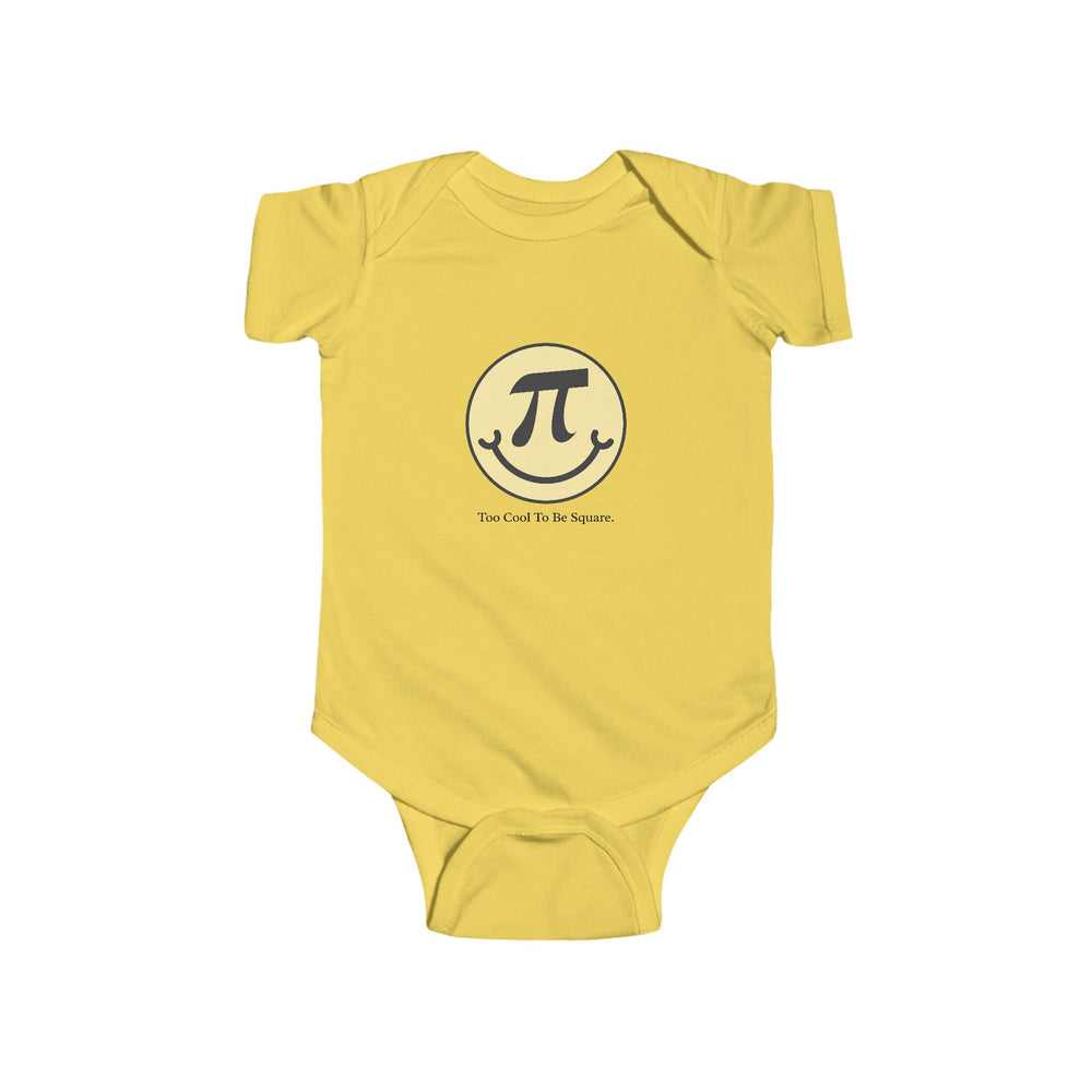 Too Cool to Be Square – Pi Day Infant Bodysuit