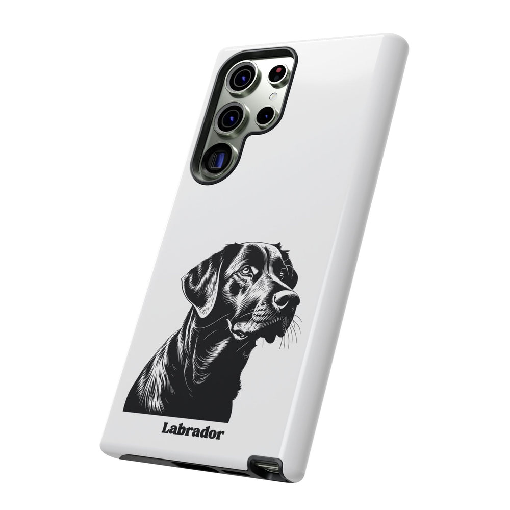 Black Lab Protective Phone Case