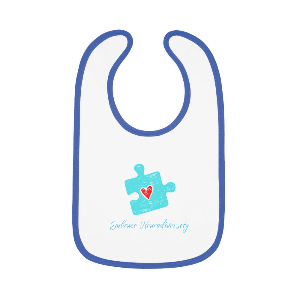 Embrace Neurodiversity Baby Jersey Bib