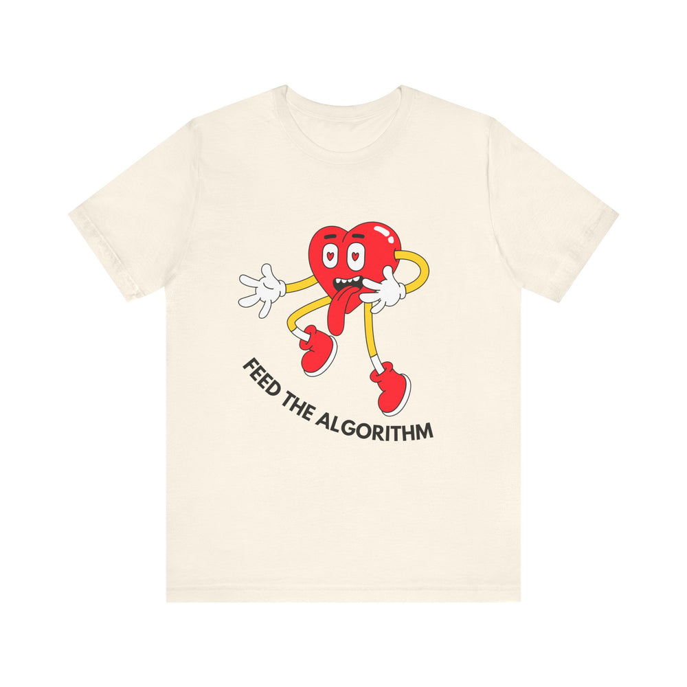 Feed The Algorithm Unisex Jersey Short Sleeve Tee