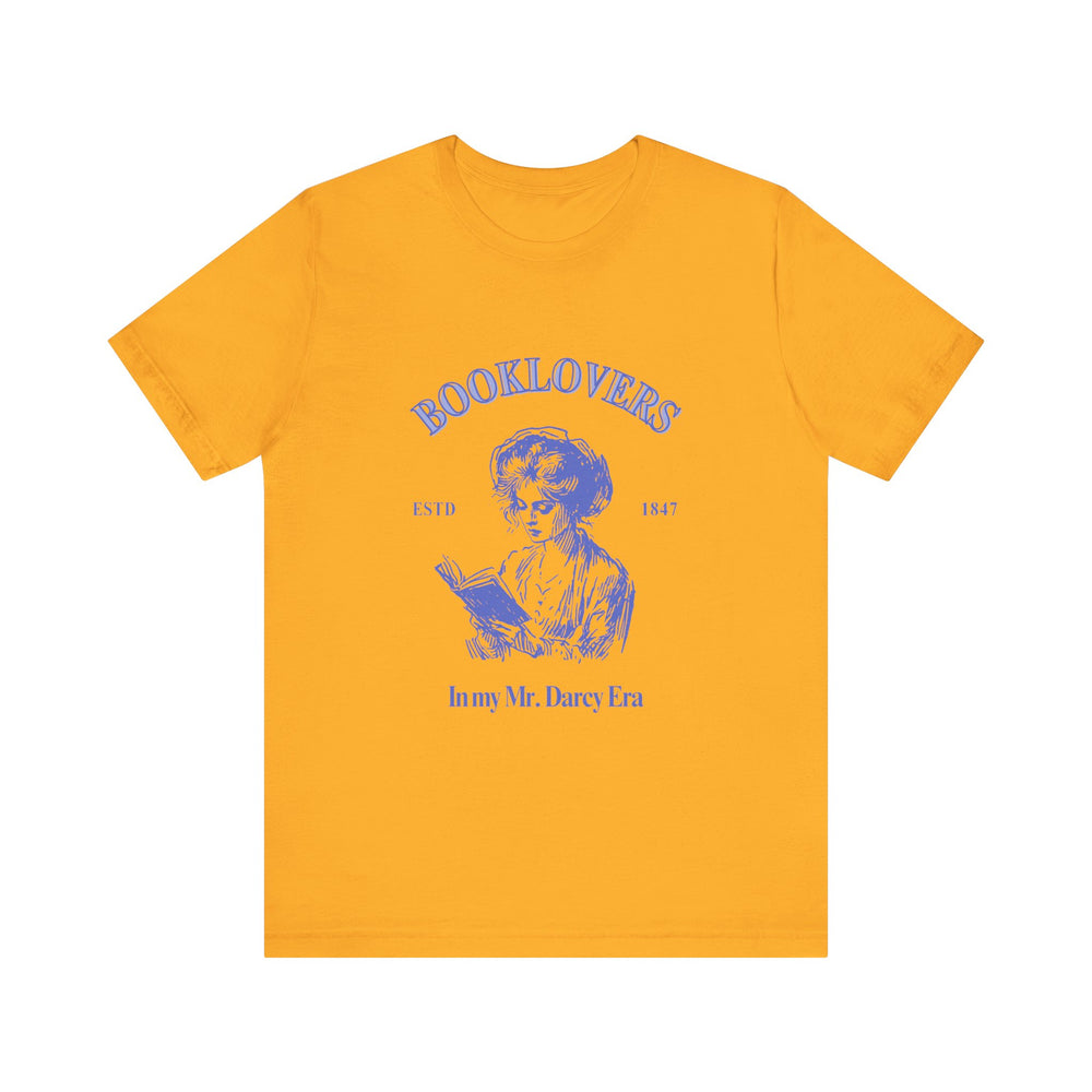 In my Mr. Darcy Era- Booklovers- Jersey Short Sleeve Tee