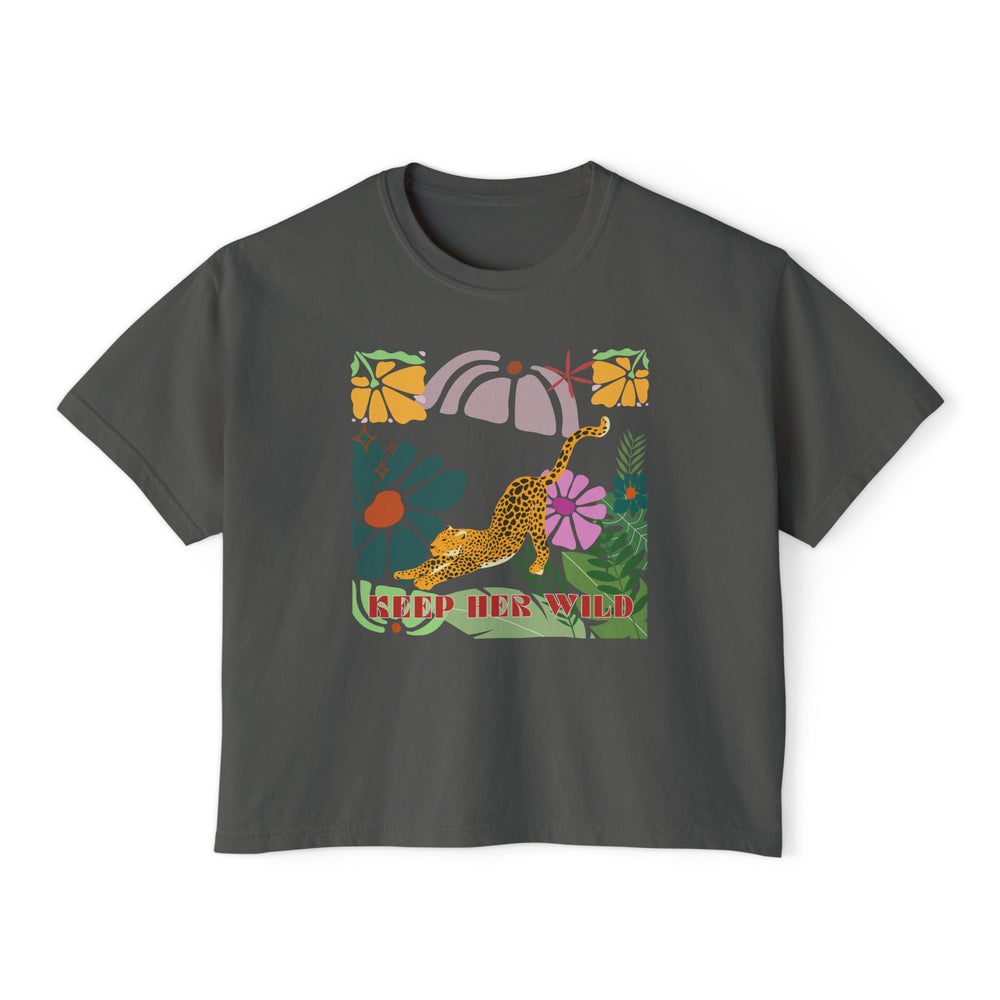 "Keep Her Wild" Women's Boxy Tee