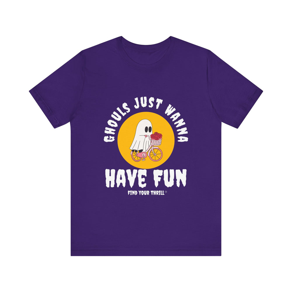 GHOULS Just wanna have fun V2 short Sleeve Tee