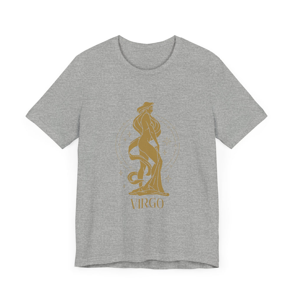 VIRGO zodiac Unisex Jersey Short Sleeve Tee