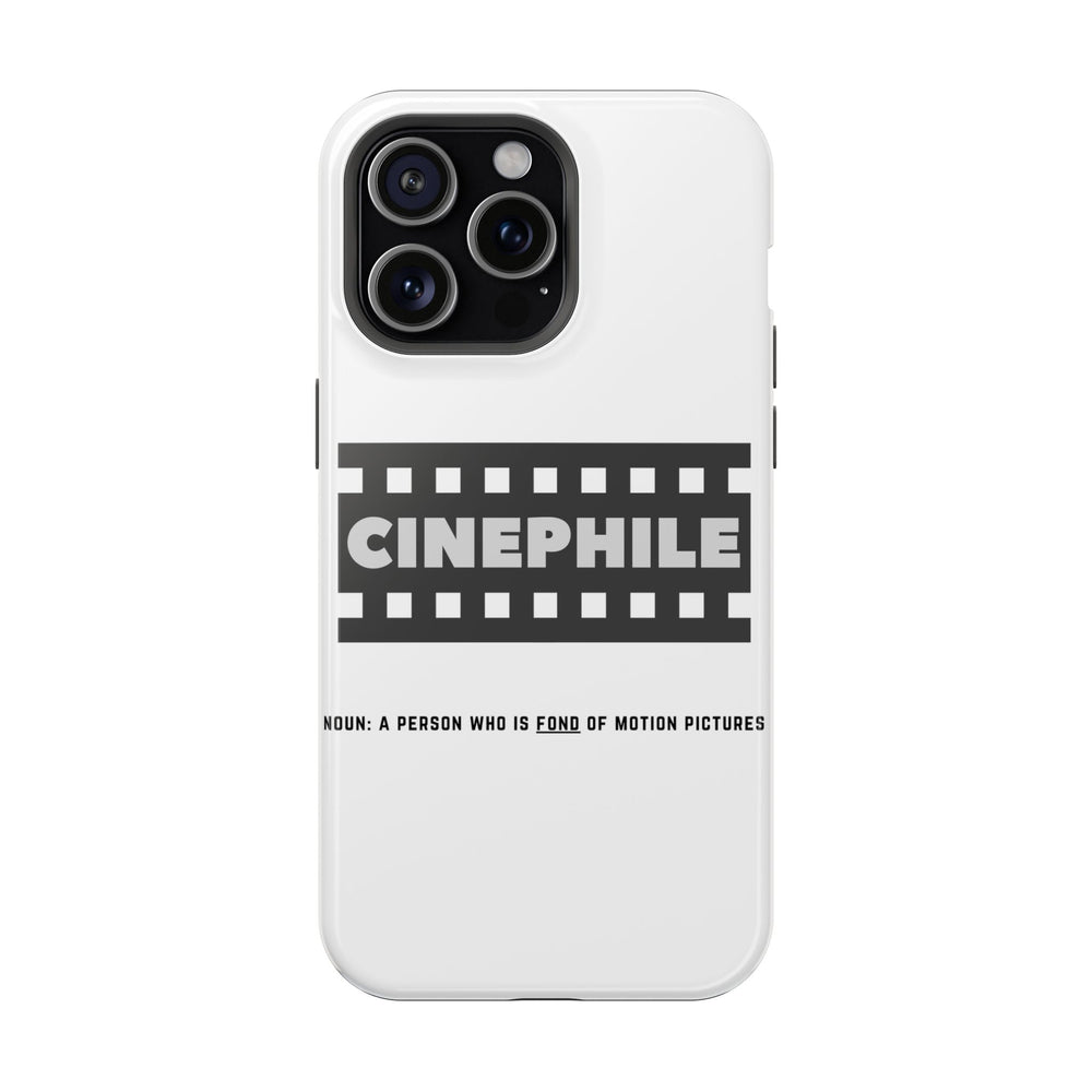 CINEPHILE - iphone 15 Magnetic Tough Case