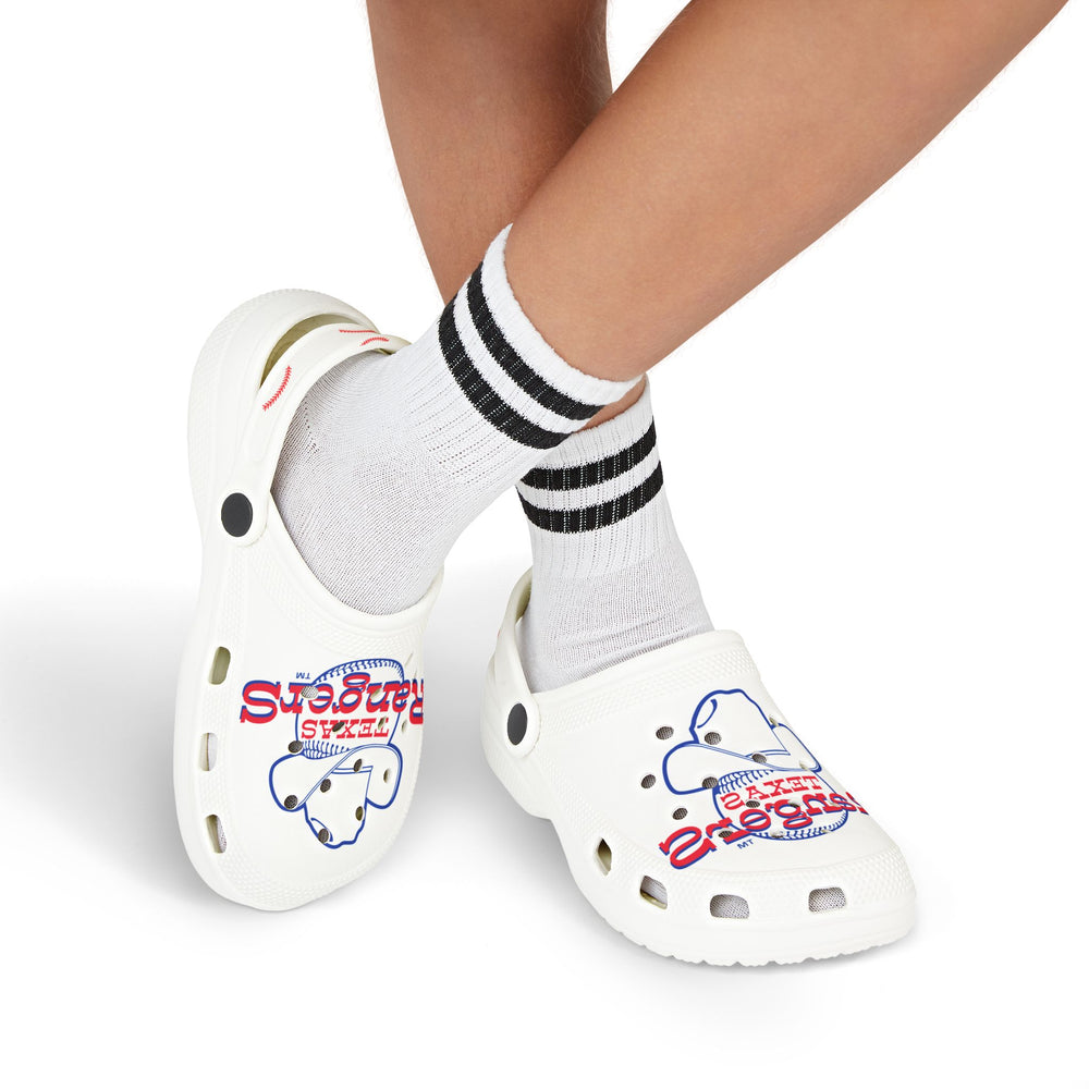 Texas Rangers Baseball Kid's EVA Foam Clogs