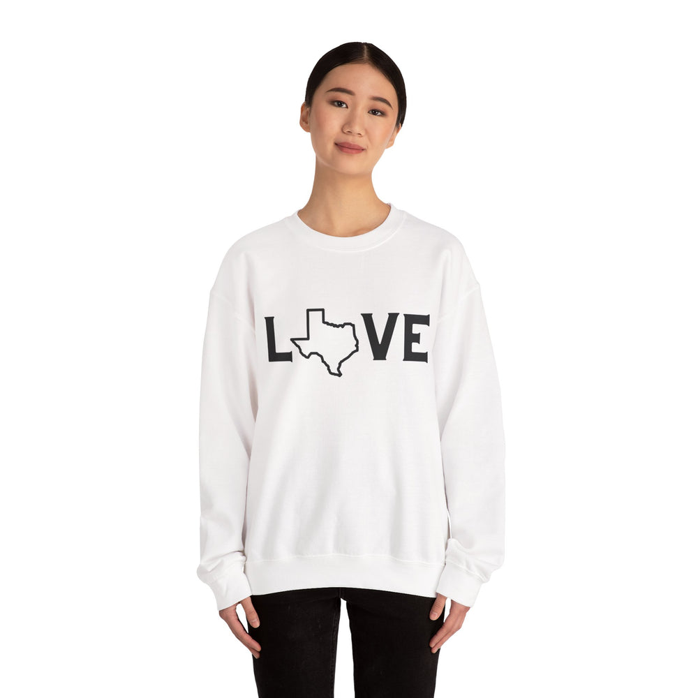 Texas Love Crewneck Sweatshirt