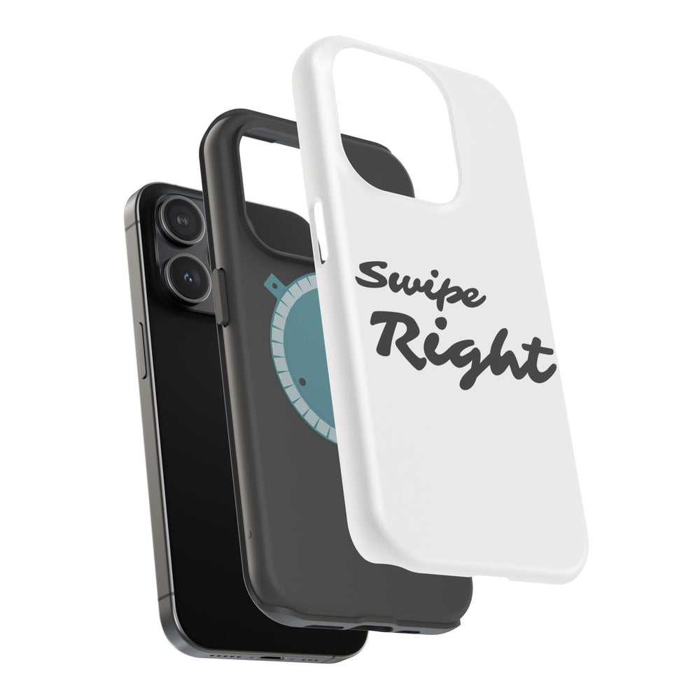 Swipe Right iPhone 16, 15 Magnetic Tough Cases - A Perfect Match for Your iPhone