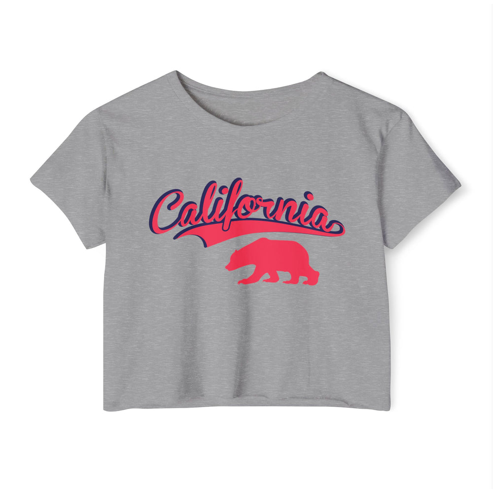California Bear Women's Festival Crop Tee