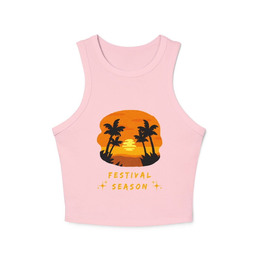 Festival Season - Women's Micro Rib Racer Tank Top