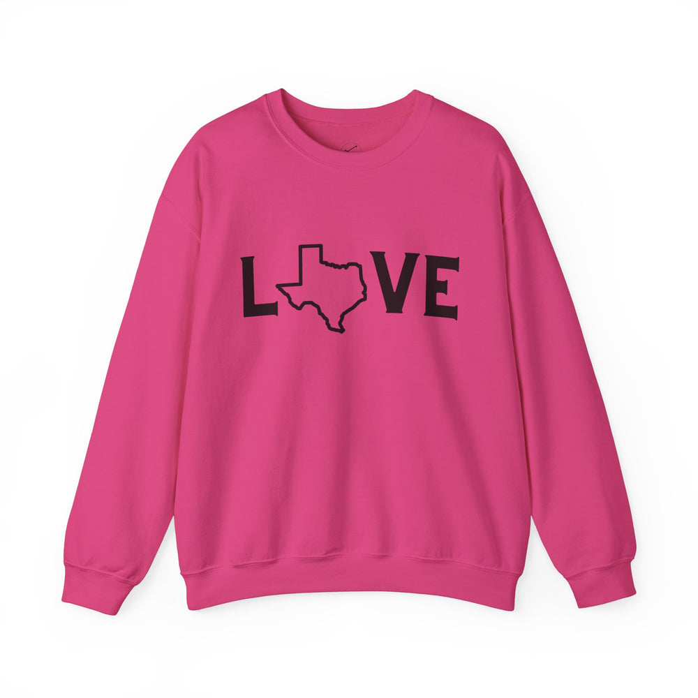 Texas Love Crewneck Sweatshirt