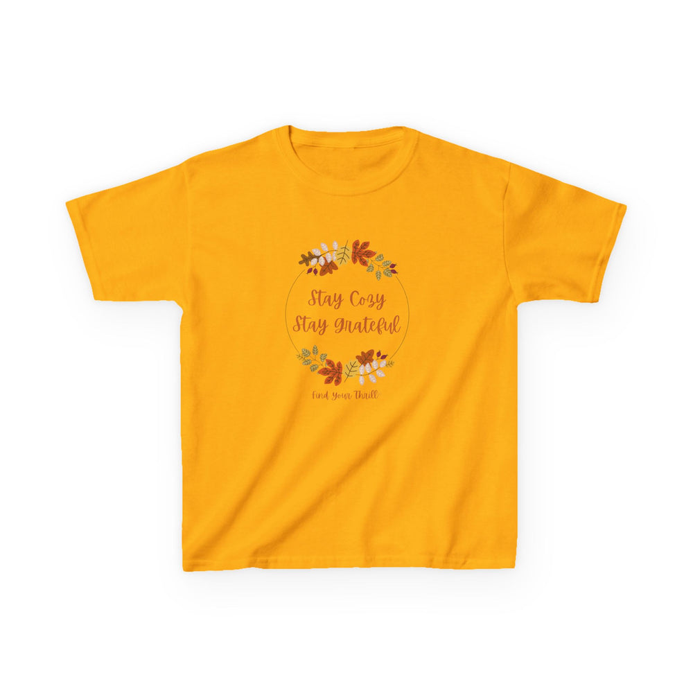 Stay Cozy Stay Grateful Kids Tee