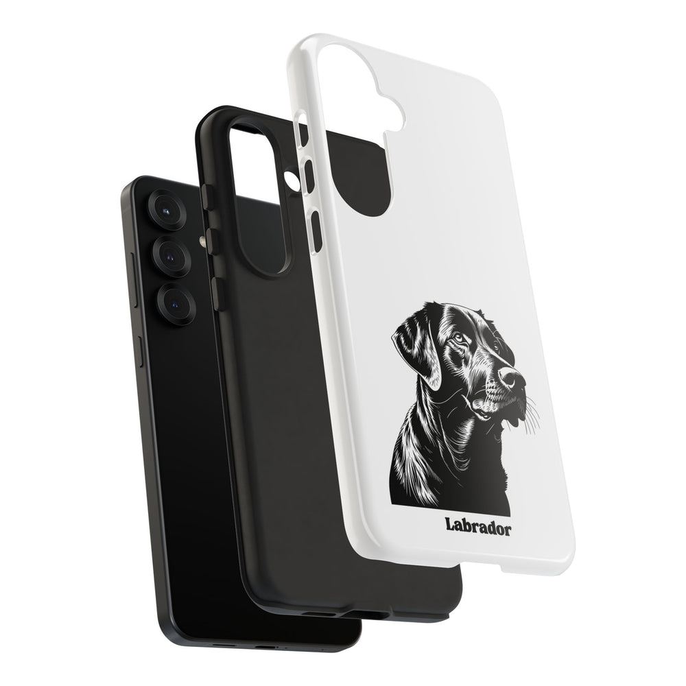 Black Lab Protective Phone Case