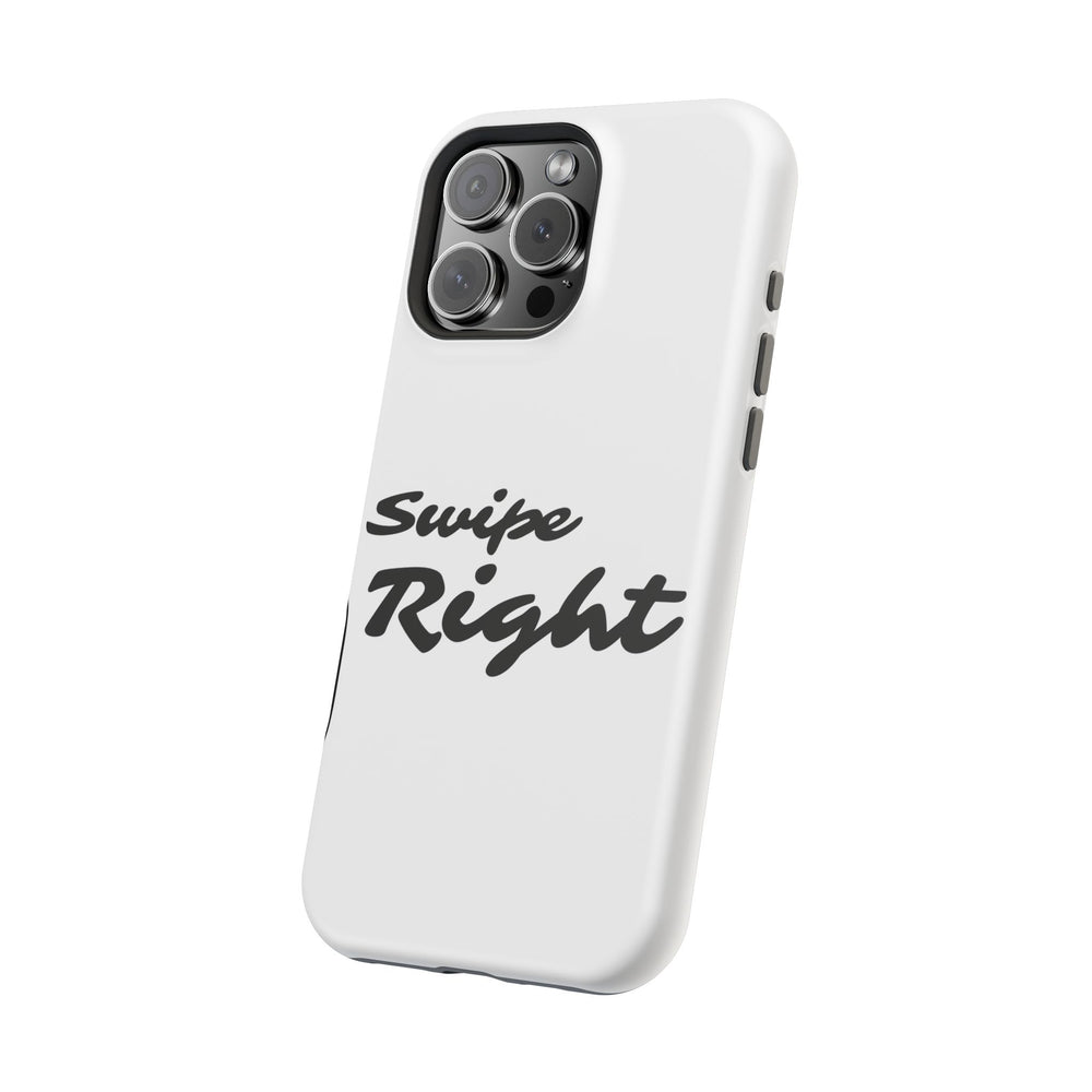 Swipe Right iPhone 16, 15 Magnetic Tough Cases - A Perfect Match for Your iPhone
