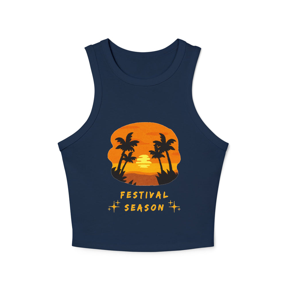 Festival Season - Women's Micro Rib Racer Tank Top