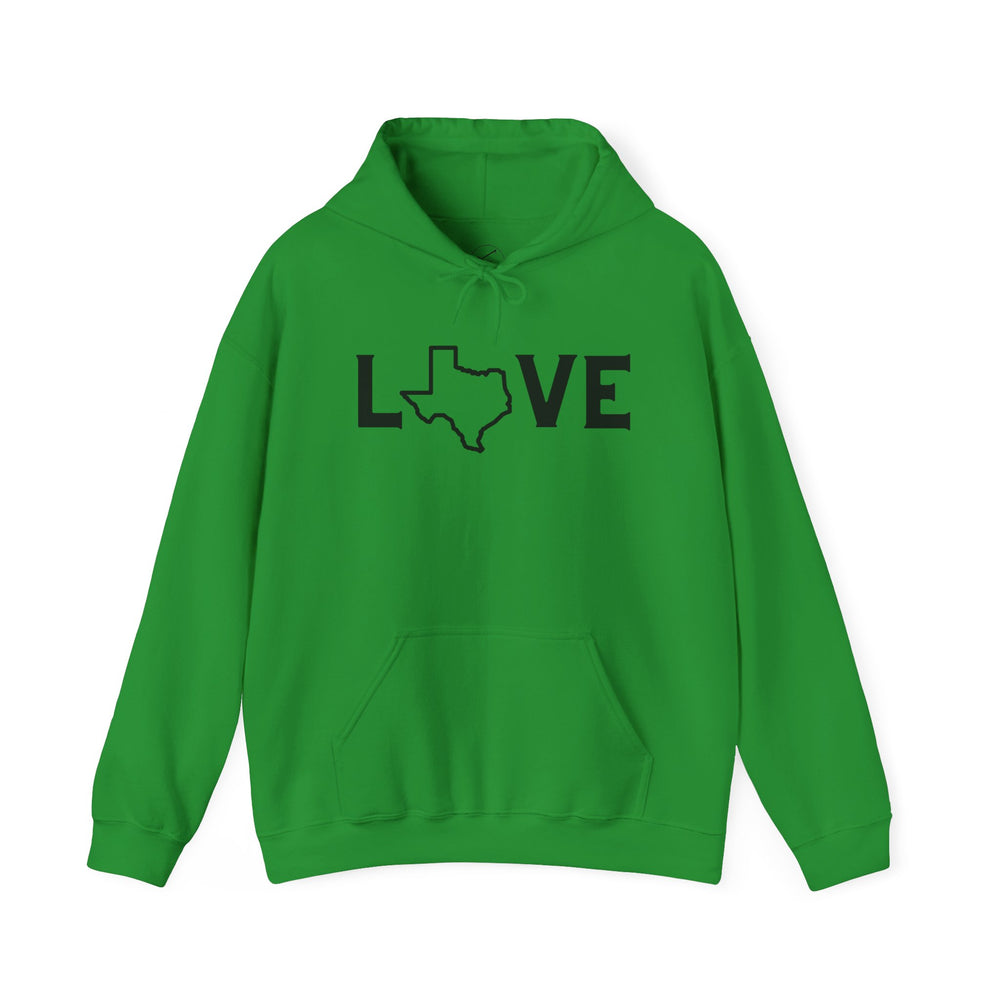 Texas Love Hoodie – Cozy Comfort with a Lone Star Twist