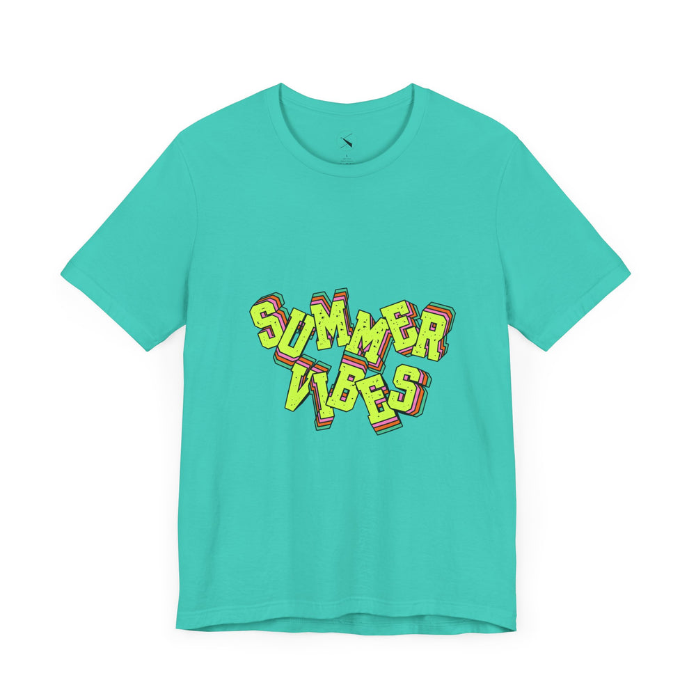 Summer Vibes Men's Jersey Tee