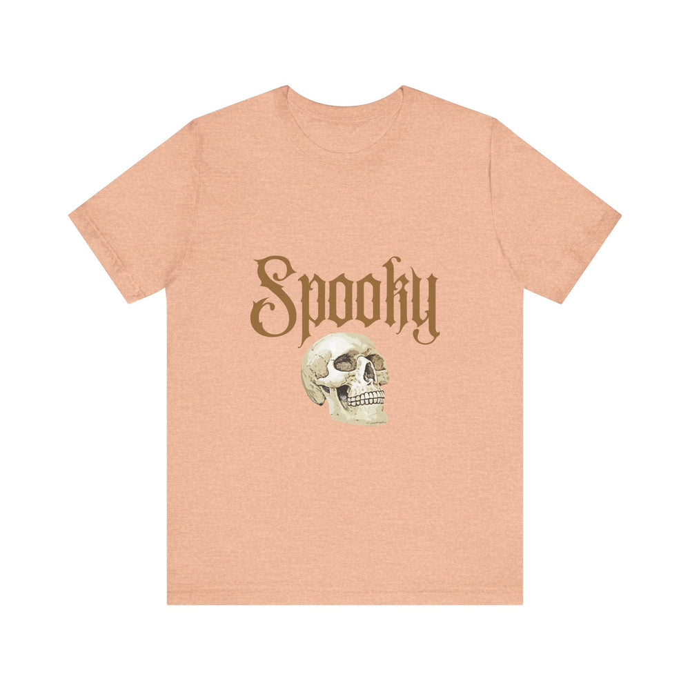Spooky Skull Halloween Unisex Jersey Short Sleeve Tee