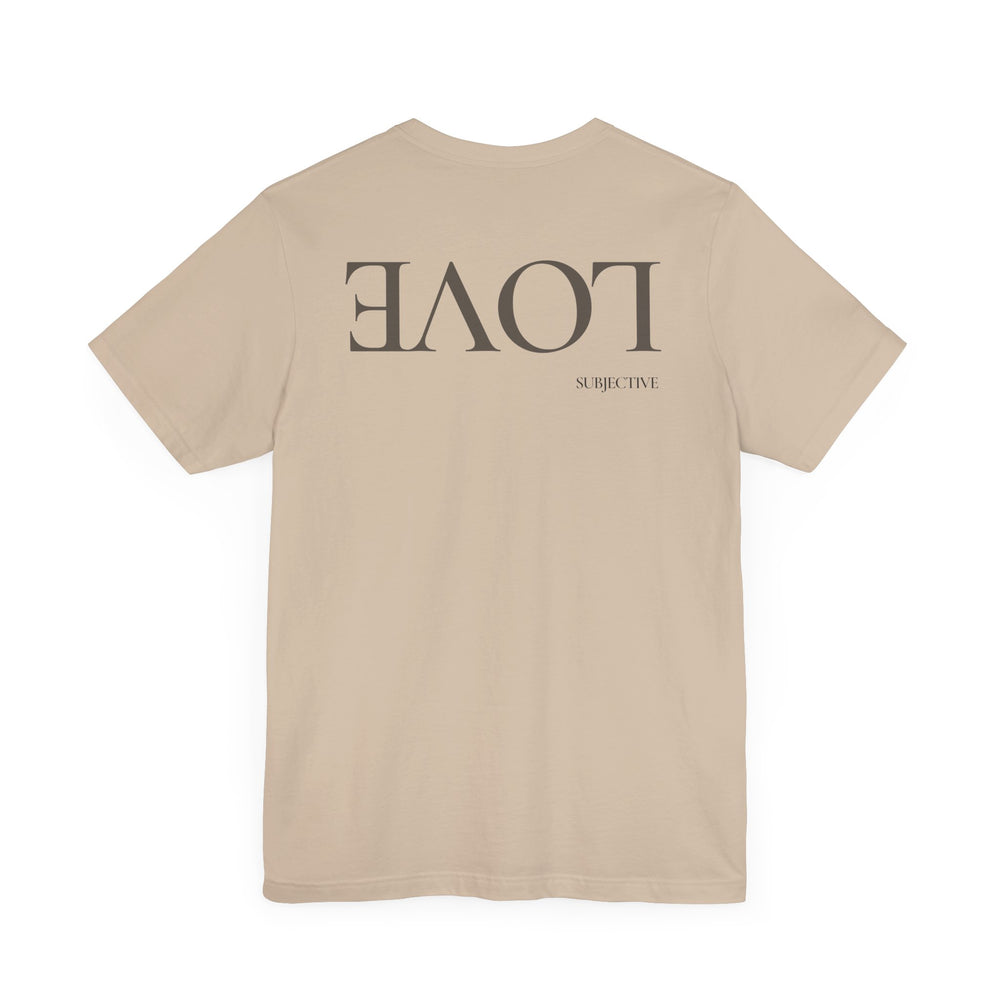 EVOL Subjective Men's Jersey Short Sleeve Tee – Love, Your Way ❤️