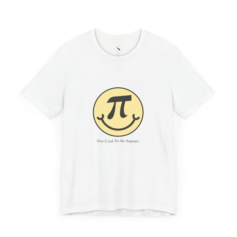 Pi Day Too Cool To Be Square Men's Jersey Short Sleeve Tee