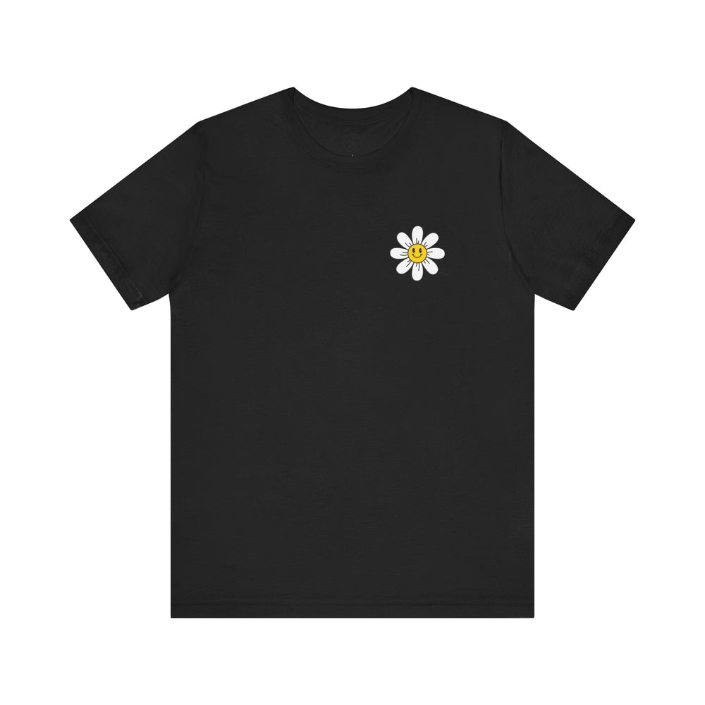 Smiling Daisy Men's Jersey Tee - Casual Summer Vibes