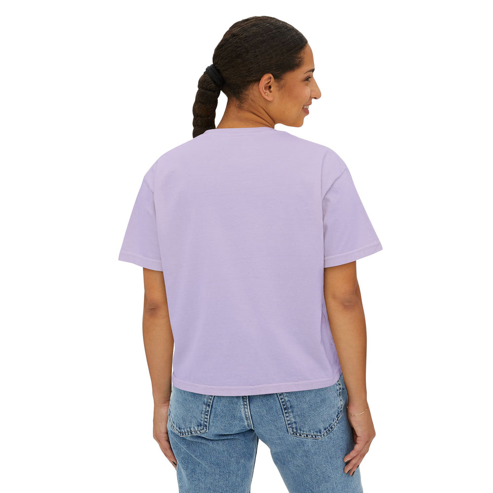 Wake Me With a Pastry – Cozy Boxy Tee for Spring & Summer