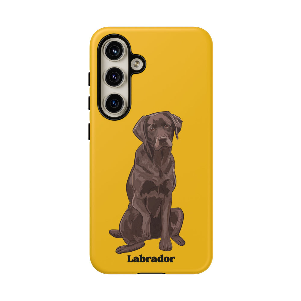 Chocolate Lab Protective Phone Case