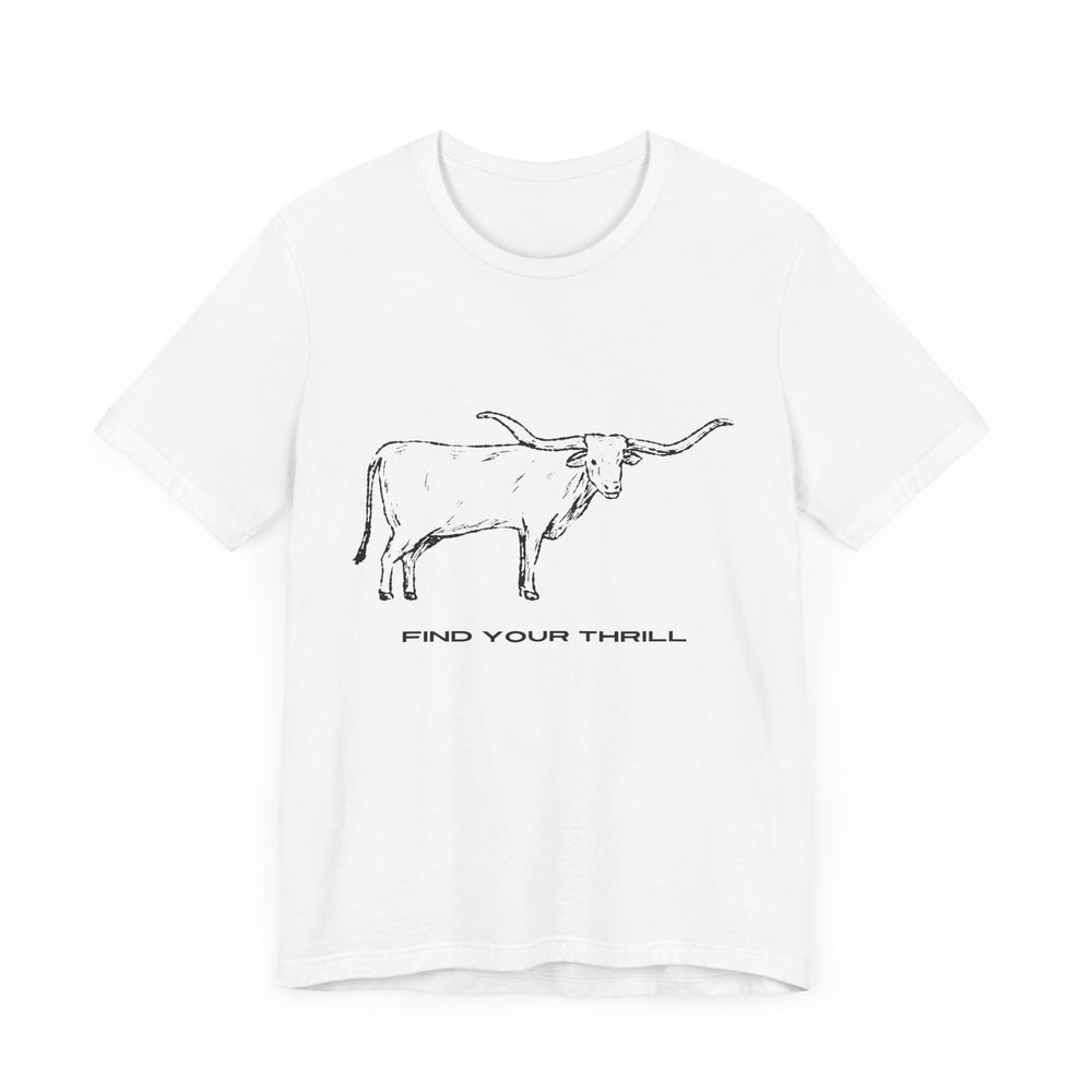 Long horn FYT 2 Unisex Jersey Short Sleeve Tee