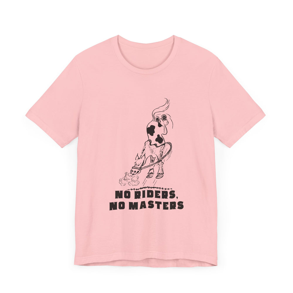 No Riders No Masters V.2 Jersey Short Sleeve Tee