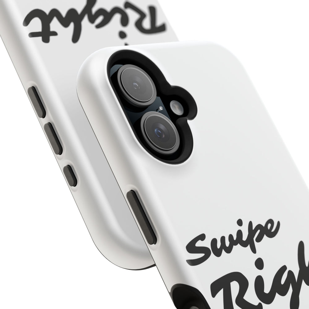 Swipe Right iPhone 16, 15 Magnetic Tough Cases - A Perfect Match for Your iPhone