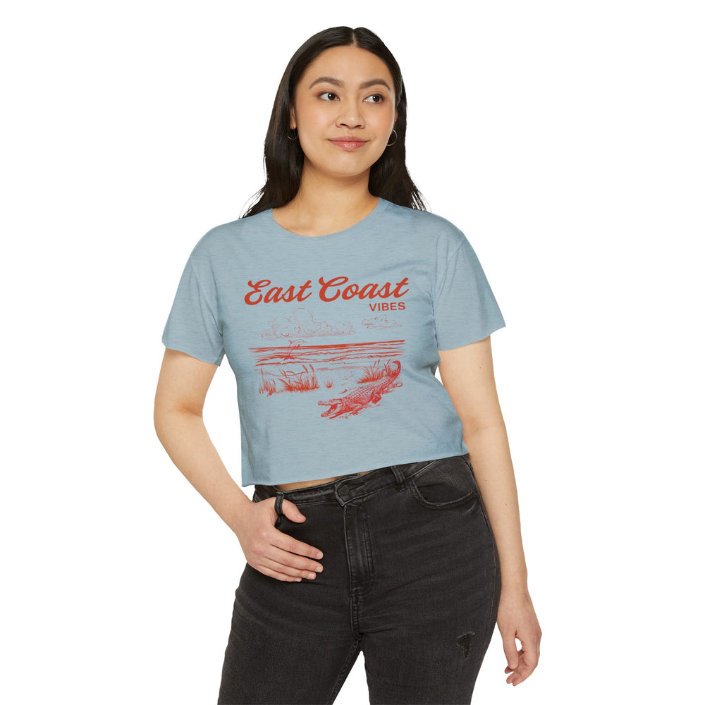 East Coast Vibes Women's Festival Crop Top