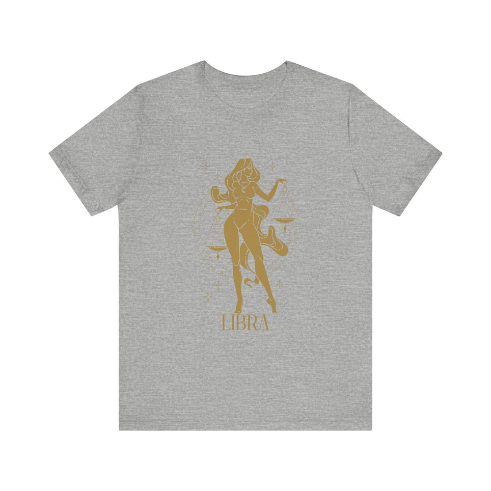 Libra Constellation Zodiac Short Sleeve Tee