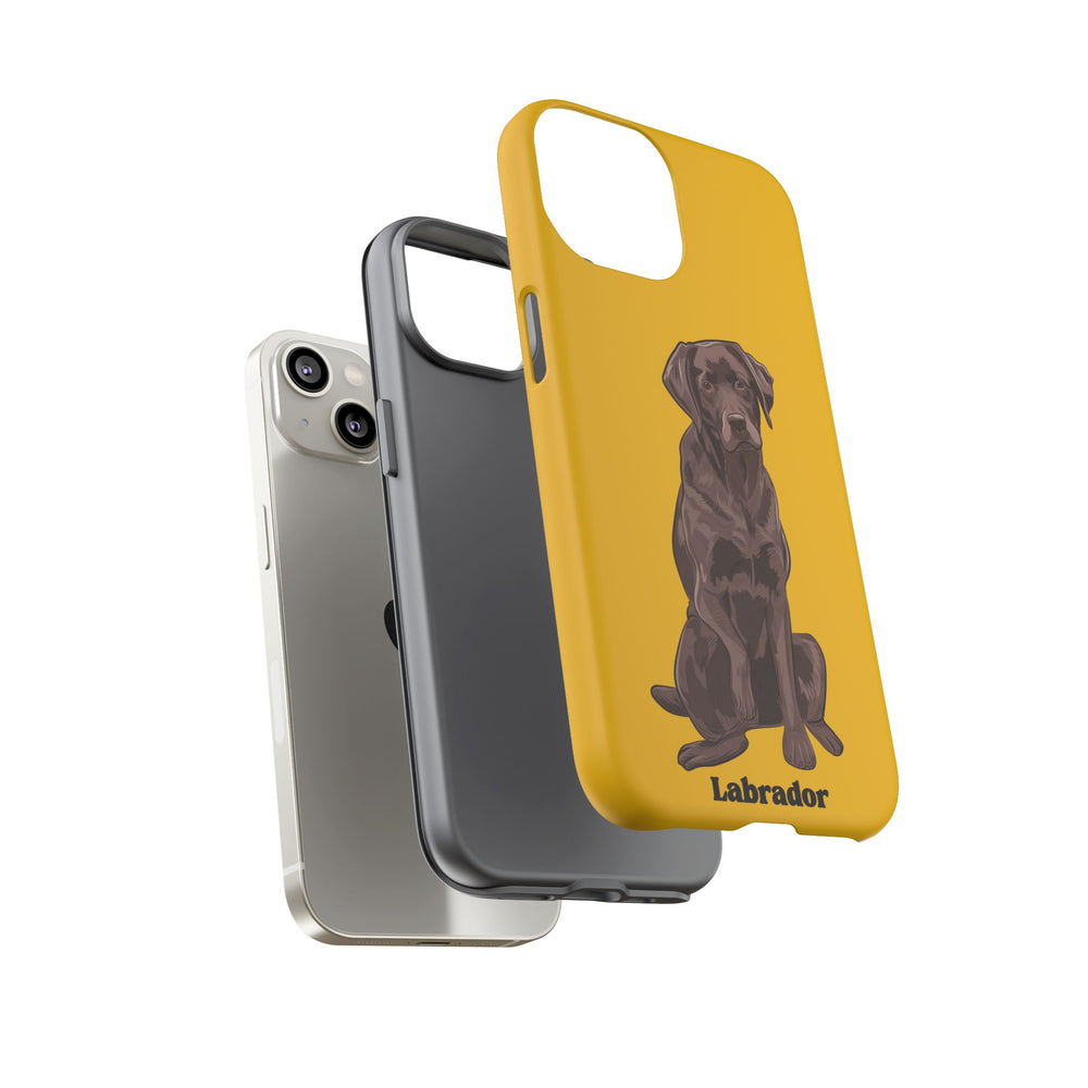 Chocolate Lab Protective Phone Case