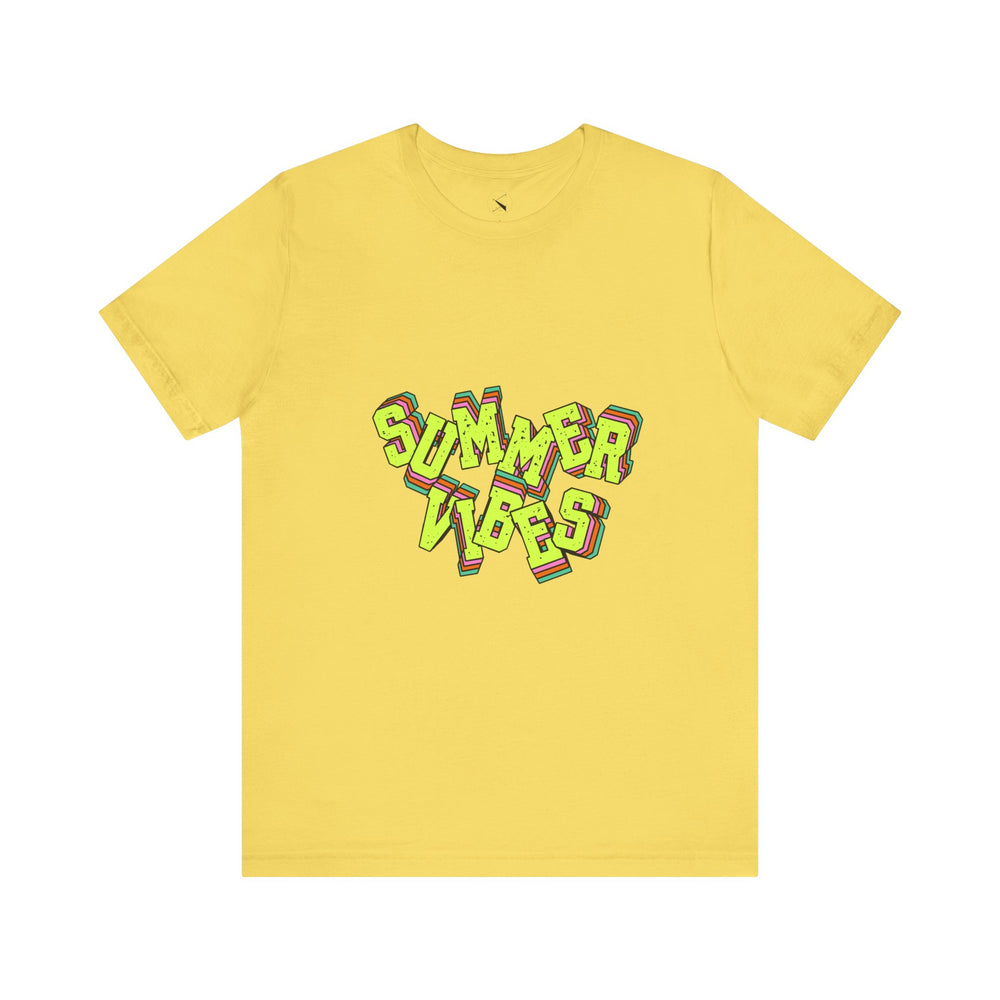 Summer Vibes Men's Jersey Tee