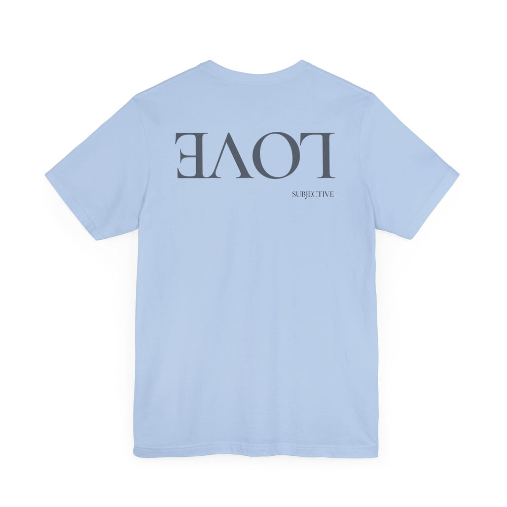 EVOL Subjective Men's Jersey Short Sleeve Tee – Love, Your Way ❤️