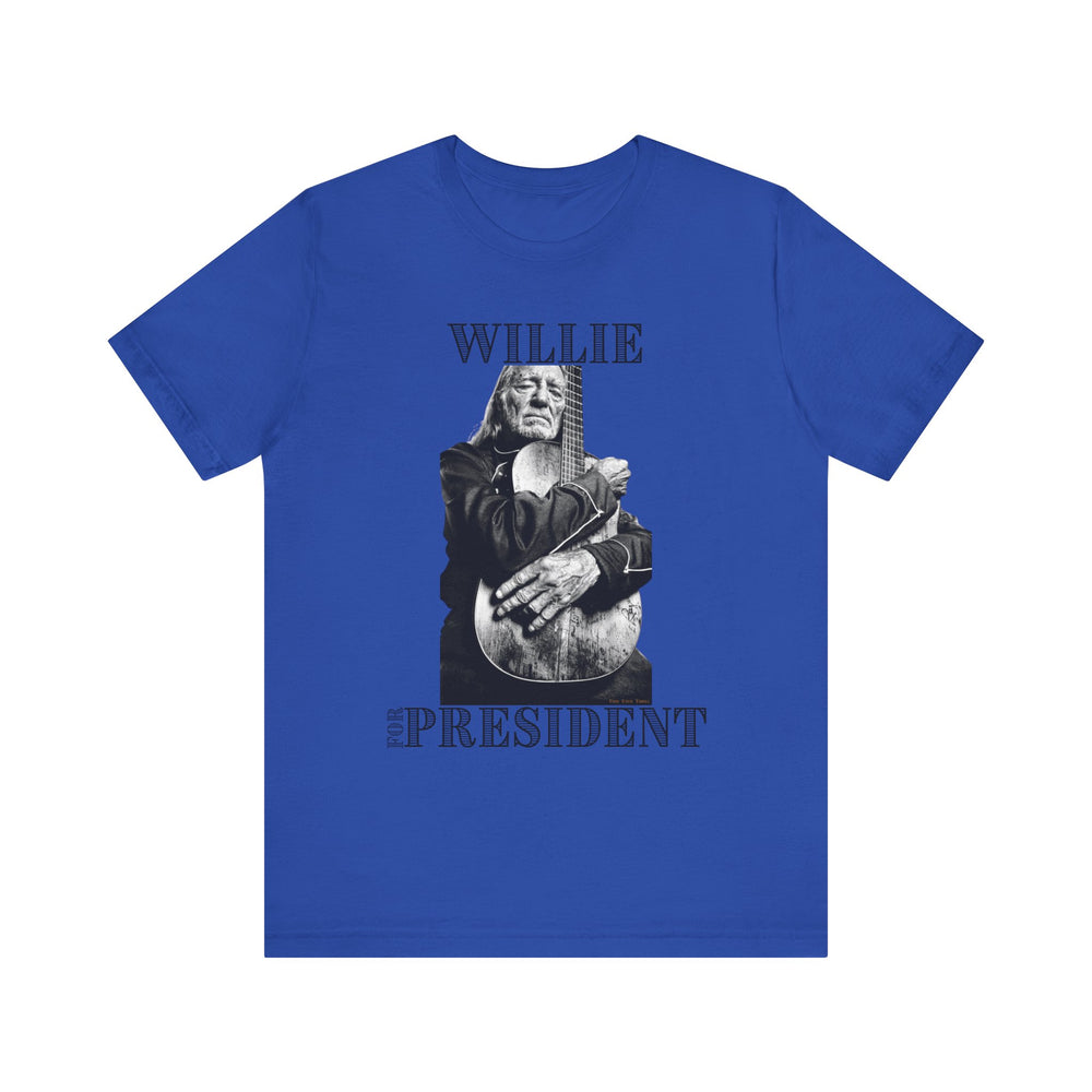 🎸 Willie For President – Jersey Short Sleeve Tee