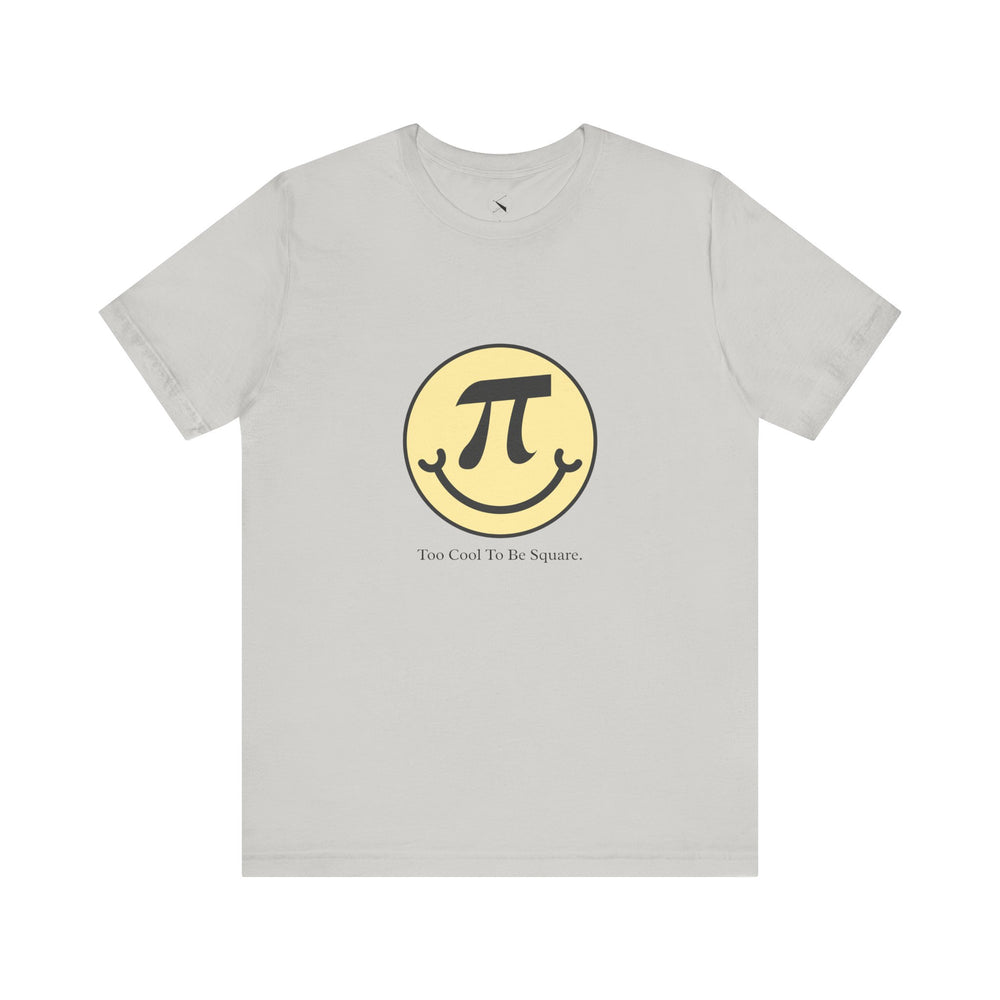 Pi Day Too Cool To Be Square Men's Jersey Short Sleeve Tee