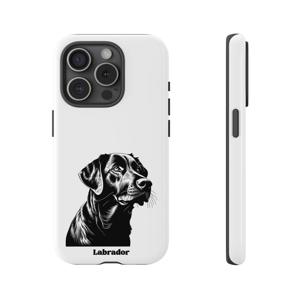 Black Lab Protective Phone Case