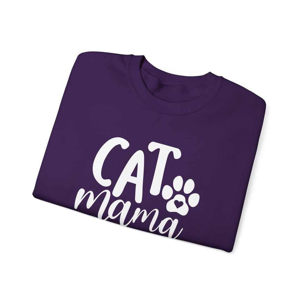 Cat Mama Crewneck Sweatshirt