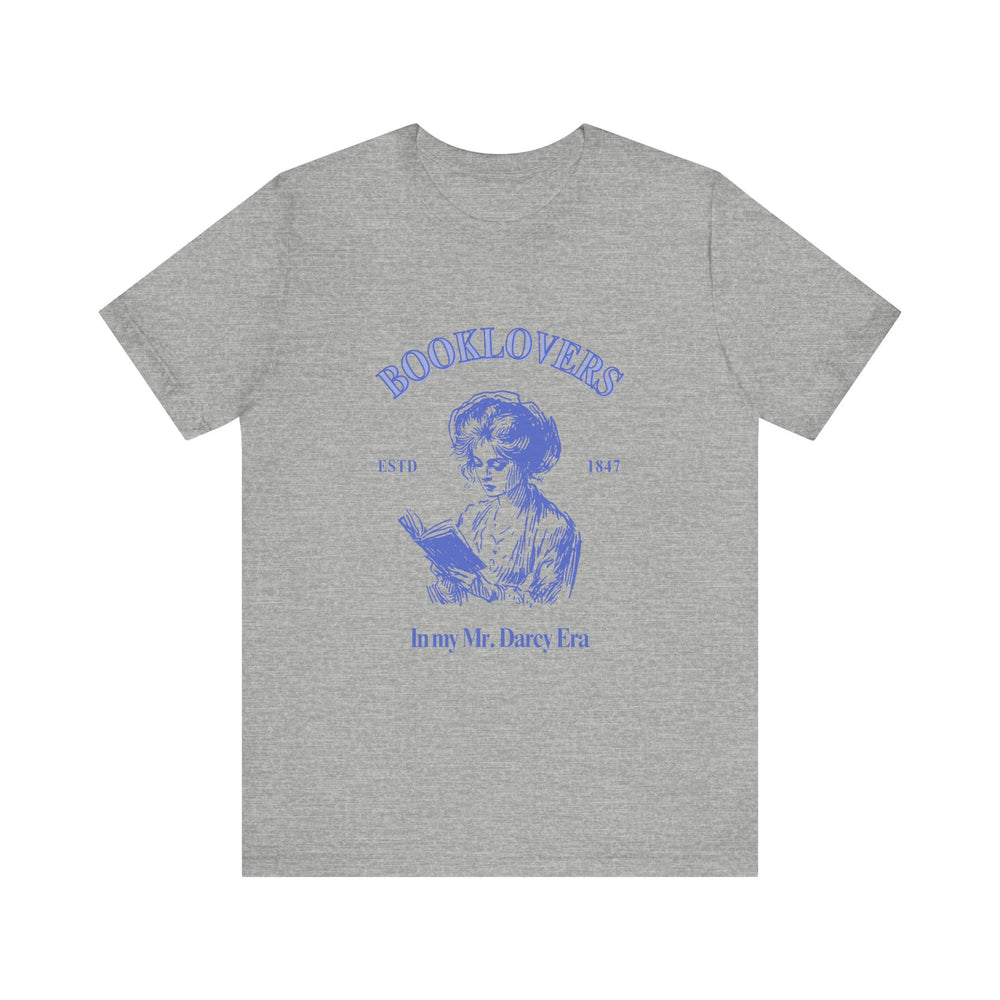 In my Mr. Darcy Era- Booklovers- Jersey Short Sleeve Tee